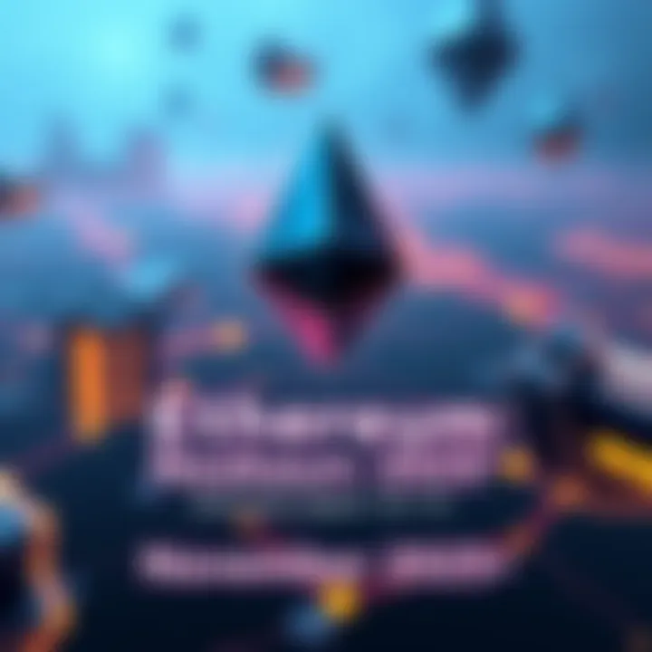 A digital representation of the Ethereum logo with the text 'Fusaka Upgrade November 2025' in a tech-inspired design.