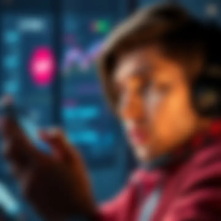 A person looking frustrated while trying to contact customer service on their phone, representing issues with Coinbase
