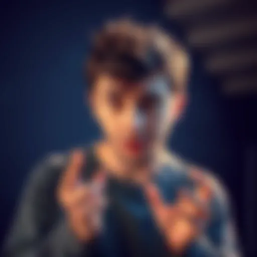 A person with a puzzled expression holding their head in frustration after losing multiple rounds of Rock Paper Scissors