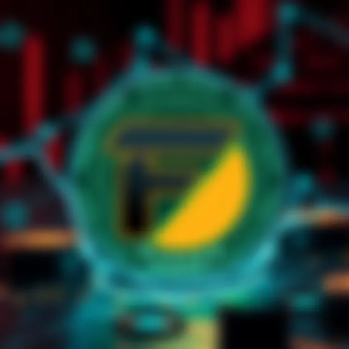 A digital representation of the Fusaka upgrade logo with blockchain elements and the Sepolia testnet background.