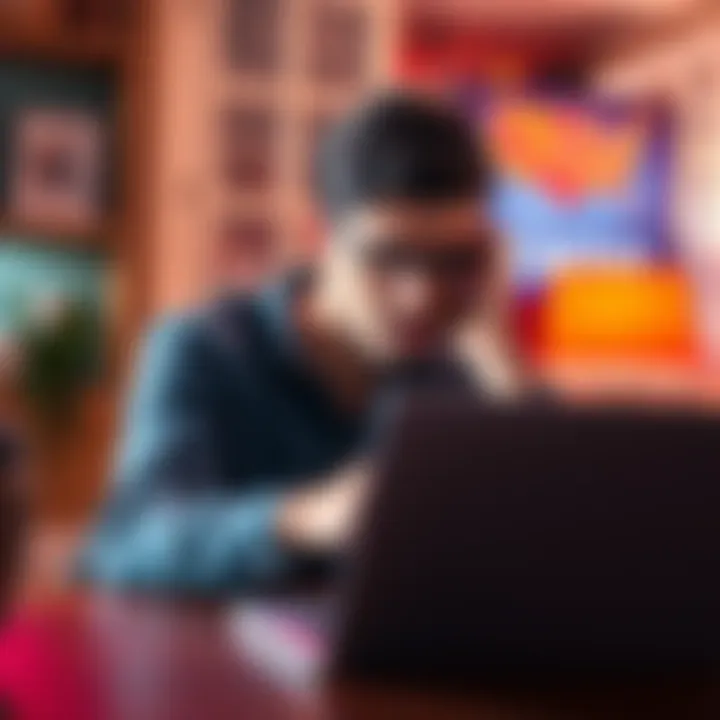 Individual looks frustrated while checking their Gemini account on a laptop, showing signs of concern over funds not being transferred to HSBC.