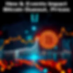 Global Events and Bitcoin Prices A chart showing Bitcoin price fluctuations in relation to major global news events like elections and economic announcements.