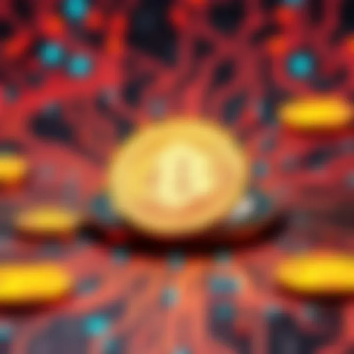 Google Quantum Computing Impact on Bitcoin A visual representation of quantum computing technology threatening Bitcoin security, featuring quantum circuits and Bitcoin symbols.