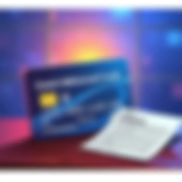 Illustration showing a grandfathered credit card with a new terms document beside it, symbolizing updates to cardholder conditions.