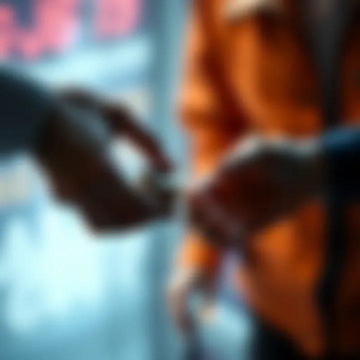 People exchanging digital coins to symbolize the growing trend of internet currency investment