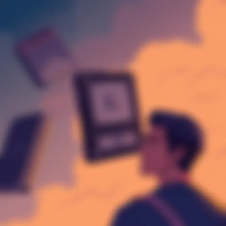 An illustration showing Ledger, Trezor Model T, and Keystone hardware wallets side by side with a person contemplating their choice.