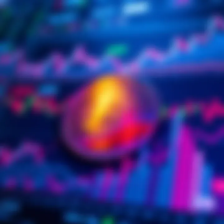 A graphic representation of the HBAR cryptocurrency with charts and comparisons to LINK and ADA.