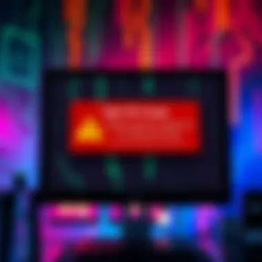 A computer screen showing a warning about high CPU usage due to Metamask, indicating performance issues.