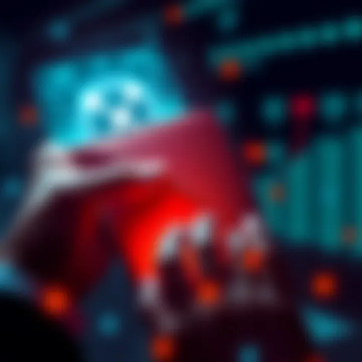 A person holding a digital wallet displaying XRP, symbolizing patience and long-term investment success in cryptocurrency.