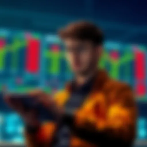 A person looking concerned while checking stock prices on a tablet, reflecting on their investment in XRP.