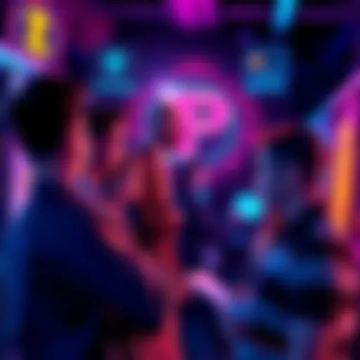 A group of investors engaged in a conversation about Pi Network and its benefits in cryptocurrency.