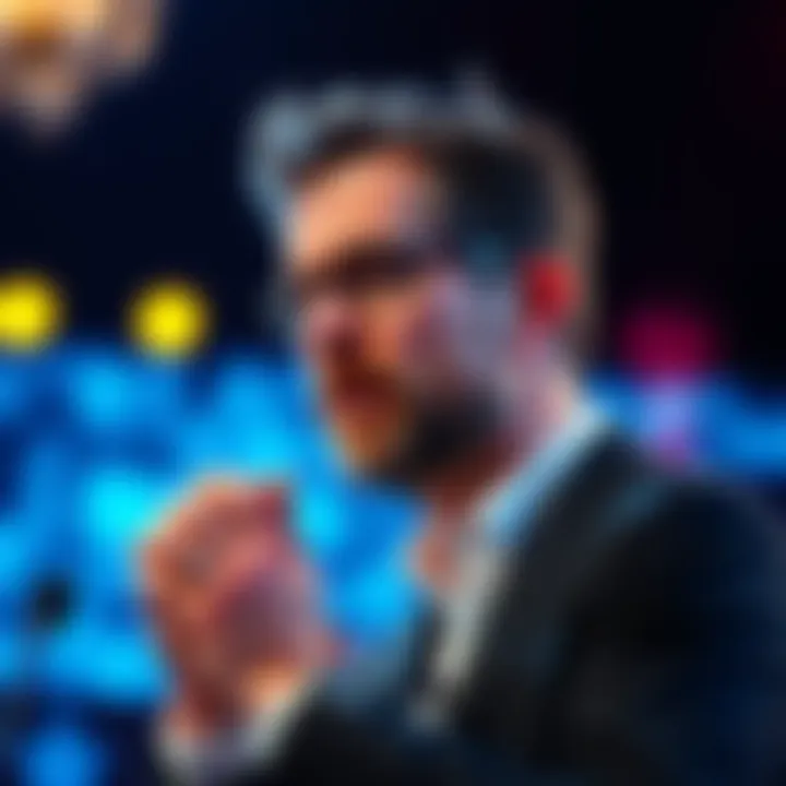 Jack Dorsey speaking at an event about Bitcoin not being classified as crypto