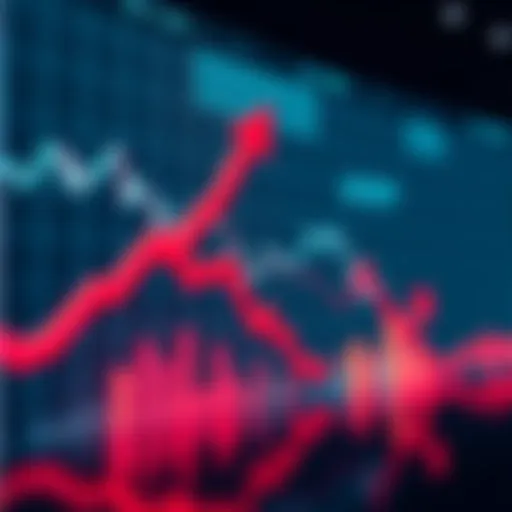 A chart showing a downward trend in Jasmy's price, with large red arrows indicating sell-off by big investors, creating concern among traders.