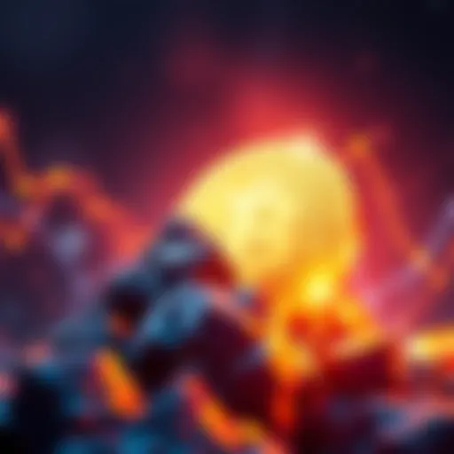 Visual representation of Kaspa token with a backdrop of the Digital Asset Market Clarity Act, symbolizing growth in cryptocurrency as regulations become clearer.