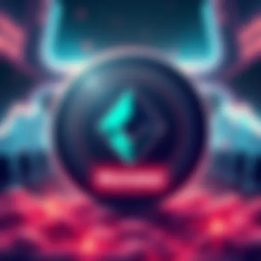 Illustration showing a Kraken logo with a Monero symbol and a graphic indicating 51% control by a mining pool