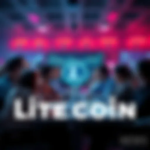 People engaging in a discussion about Litecoin trading strategies and technical analysis in a forum setting