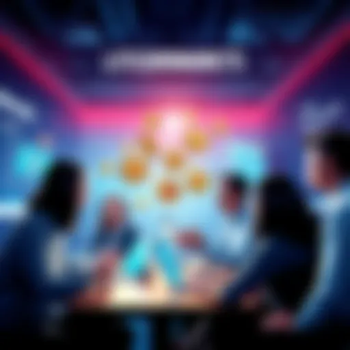 People engaging in a discussion about Litecoin trading strategies and market events.