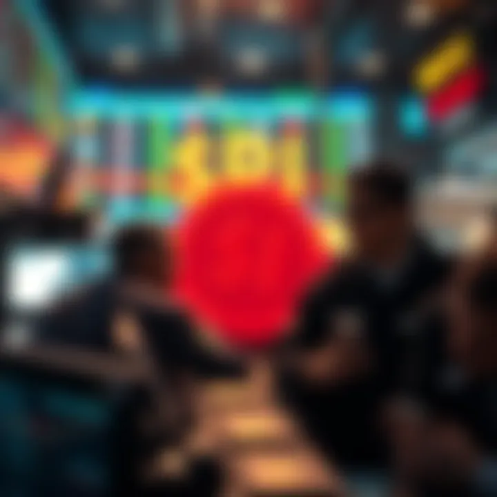 Traders engaged in live trading for the $PI token on MEXC exchange