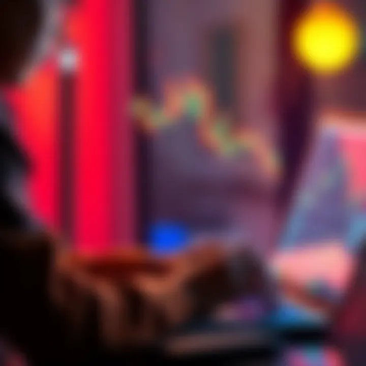 A person using a laptop to manage their bitcoin funds and explore earning options without selling.
