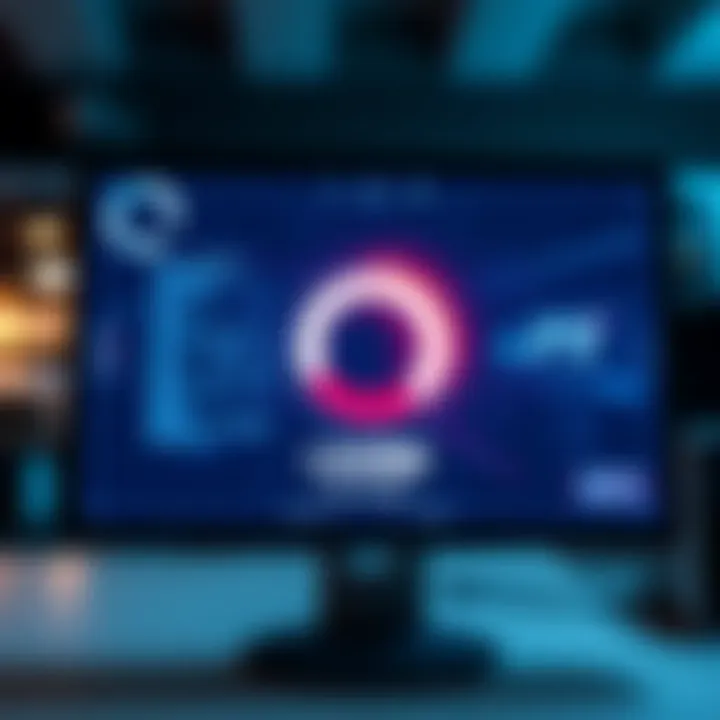 A computer screen displaying a loading icon while users wait for access to PI