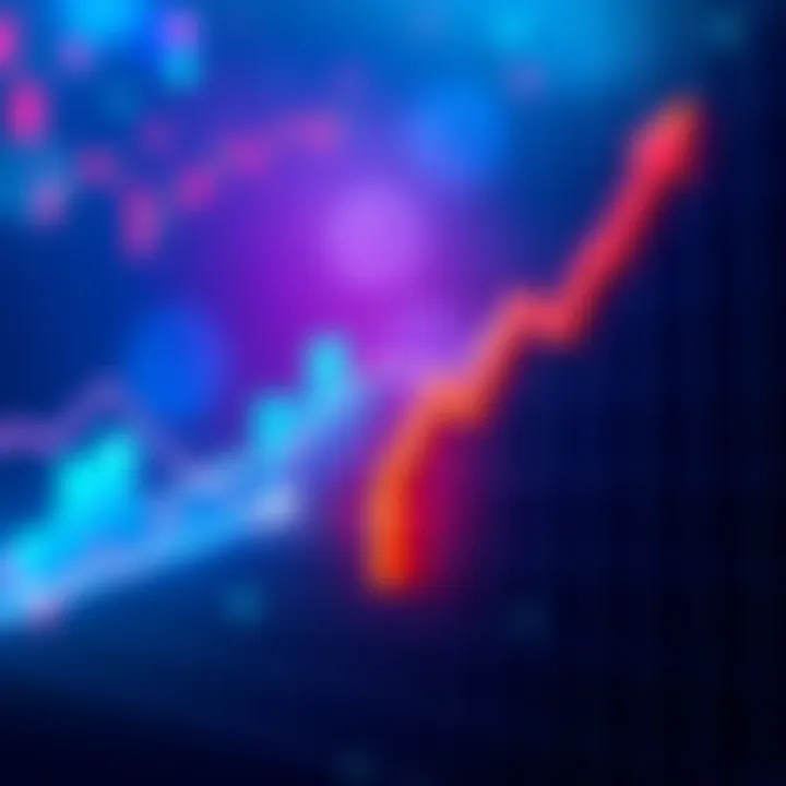 A graph showing Loopring's value drop with a downward arrow