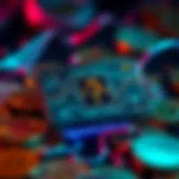 A digital wallet with a question mark representing missing cryptocurrency