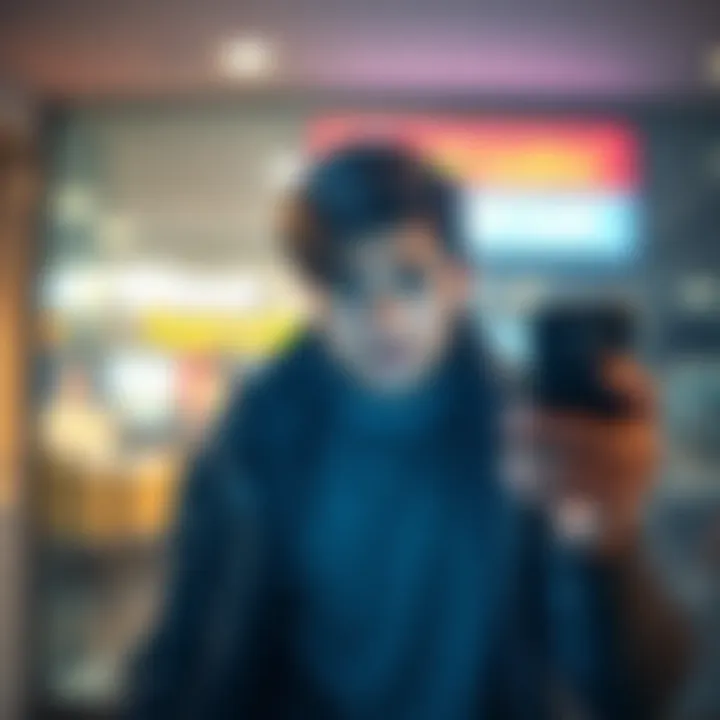 Individual looking distressed while holding a smartphone, symbolizing concern over lost Trust Wallet after phone erasure