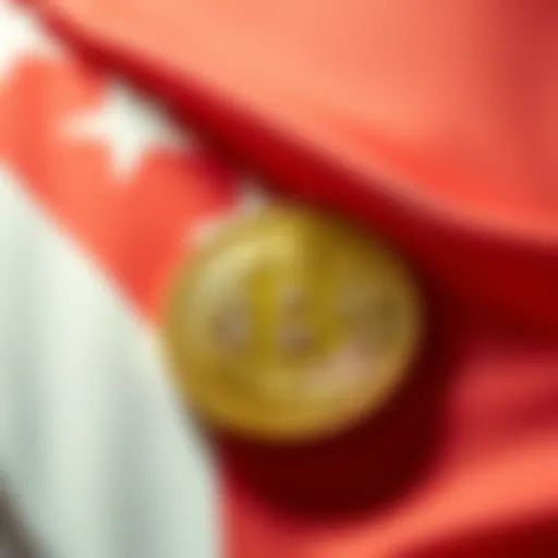 Luxembourg's flag alongside Bitcoin symbol, representing the country's historic investment in cryptocurrency.