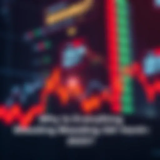A graph showing a sharp drop in market trends, symbolizing economic downturn in 2025