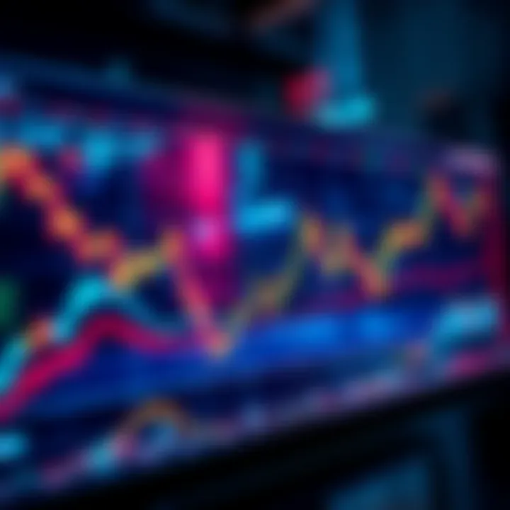 A graph showing bearish market trends with upcoming ETFs