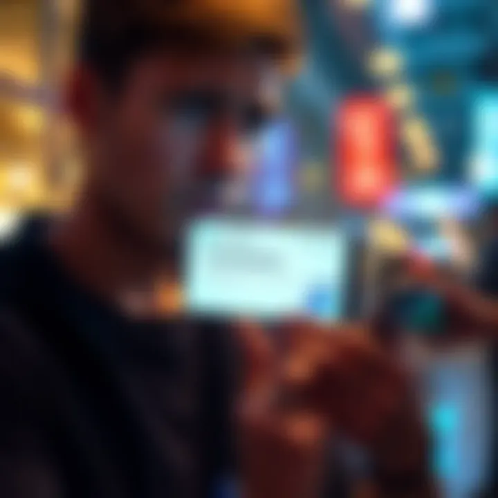 Person looking frustrated while trying to use the MetaMask Virtual Debit Card with the Curve app, showing a declined payment message on their phone.