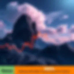Graph showing a steep decline in Meteora's stock value after investment news