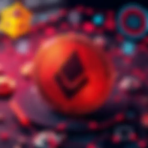 Graphic representation of the Monero logo with cryptocurrency symbols and regulatory icons in the background