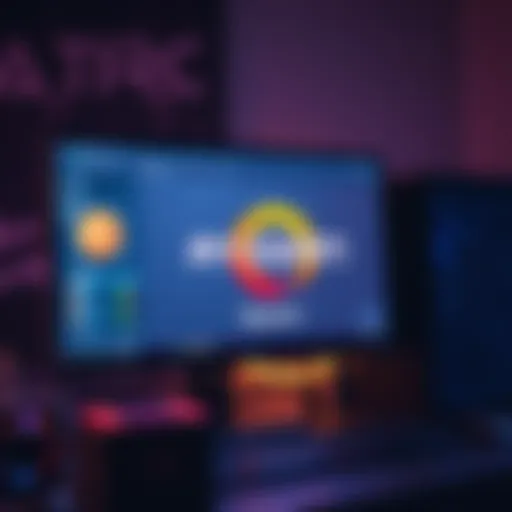 A computer setup showing a Ryzen 9 9950X processor and Monero mining software on the screen, highlighting an increase in hashrate on Ubuntu.
