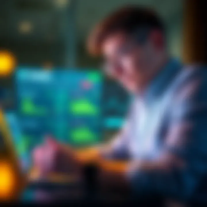 A person checking their cryptocurrency balance on the Kraken exchange website with a laptop, looking concerned about safety.