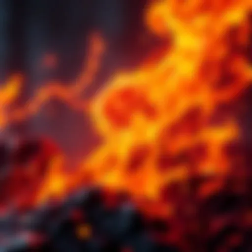 Graphic showing total Moons burned with flames and Arbitrum chains in the background