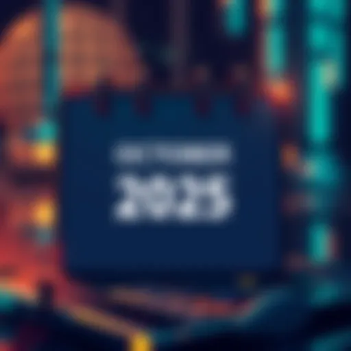 A digital illustration showing a calendar marked with October 31, 2025, symbolizing the final repayment deadline for Bitcoin holders.