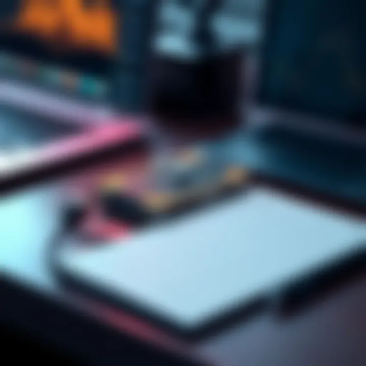 A Nano S cryptocurrency wallet lying on a desk next to a laptop and notebook, symbolizing wallet recovery and management.