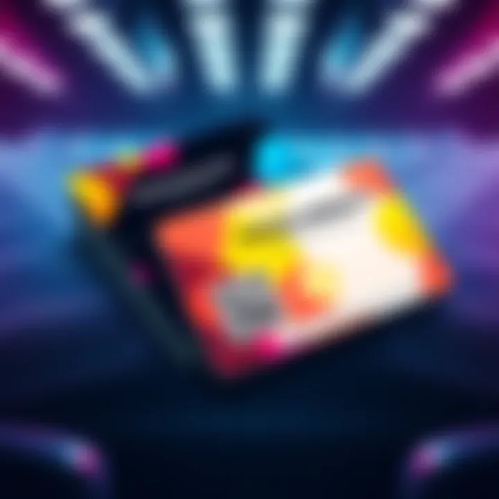 A colorful business card design featuring a QR code and engaging slogan related to Nanocurrency promotion