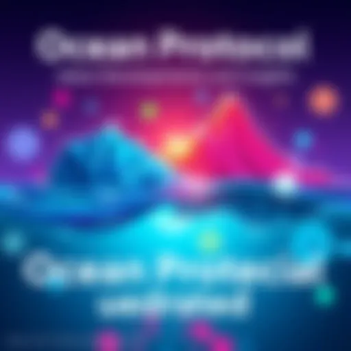 A graphic showing Ocean Protocol's latest updates and partnerships in the blockchain industry.