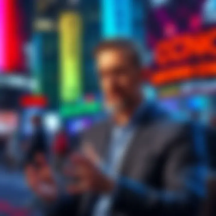 Paul Brody discussing cryptocurrency on CNBC, promoting ether's potential over bitcoin.