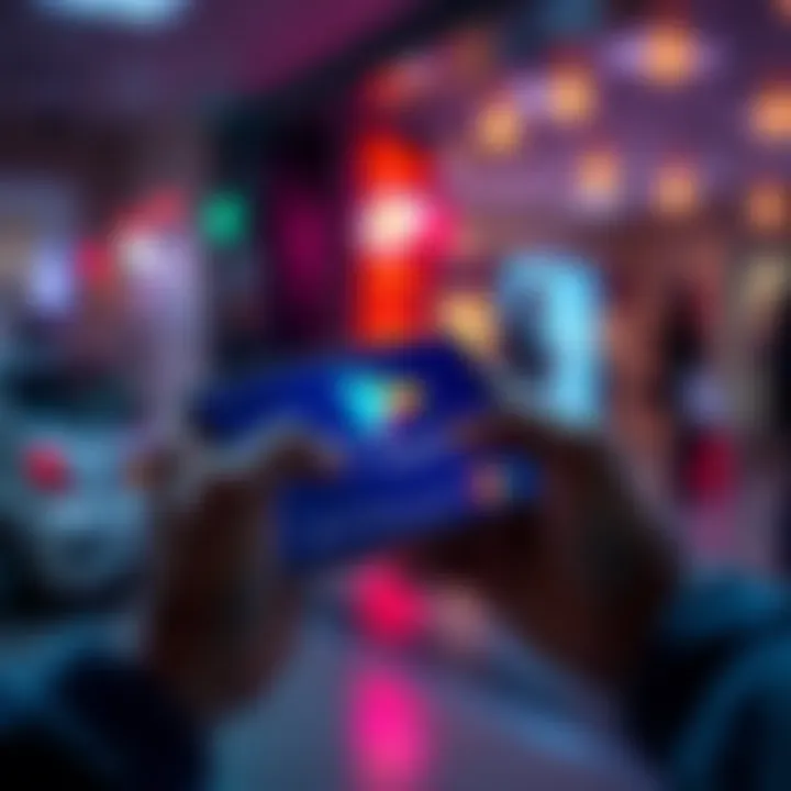 A person using Google Play cash to pay for a membership subscription on a mobile device