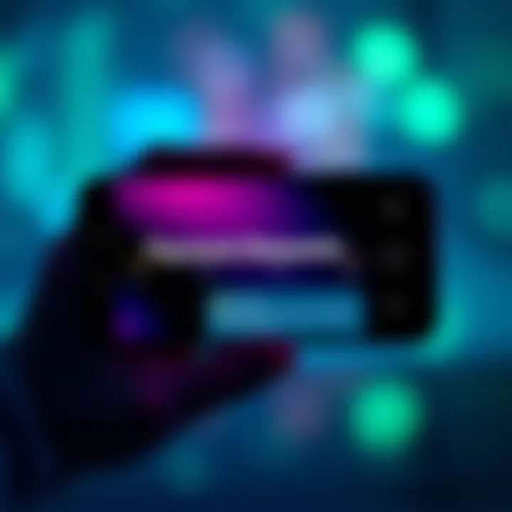 A smartphone displaying a payment request timeline and Jumptask feature on the screen
