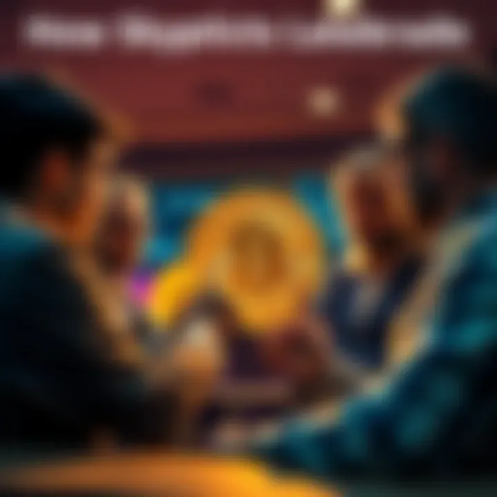 A group of individuals sharing their experiences and resources about Bitcoin's impact on their beliefs.