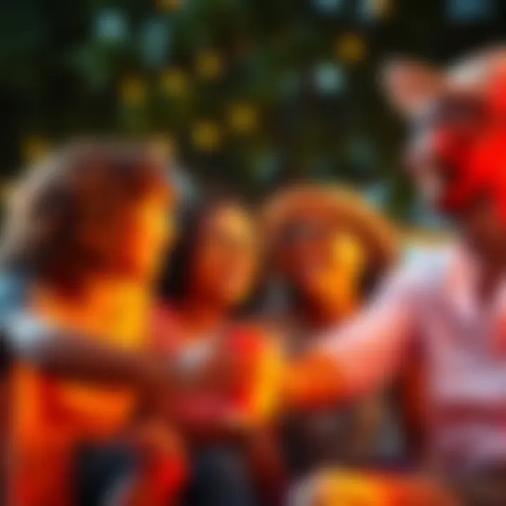 A group of people sharing joyful moments, highlighting the shift from material wealth to experiences and relationships, symbolizing real wealth in 2025.