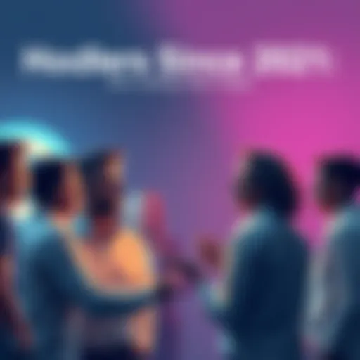 Group of people sharing their feelings about holding investments since 2021