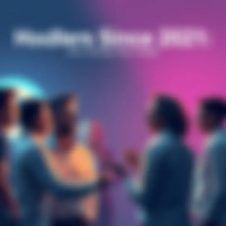 Group of people sharing their feelings about holding investments since 2021
