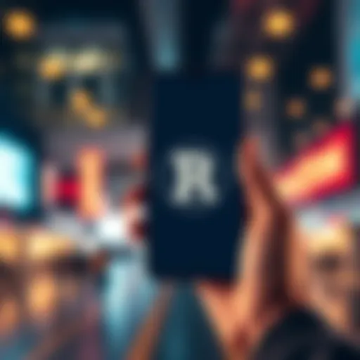 A person holds up a smartphone displaying the Pi cryptocurrency logo, symbolizing the legitimacy of Pi through KYC processes.