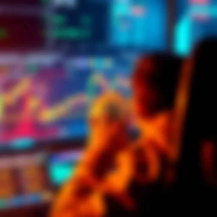 A person looking at a computer screen displaying a Bitcoin trading platform in 2013