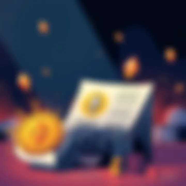 A digital illustration showing a petition with a gaming console and cryptocurrency symbols, highlighting the call for Steam to accept Monero as payment.